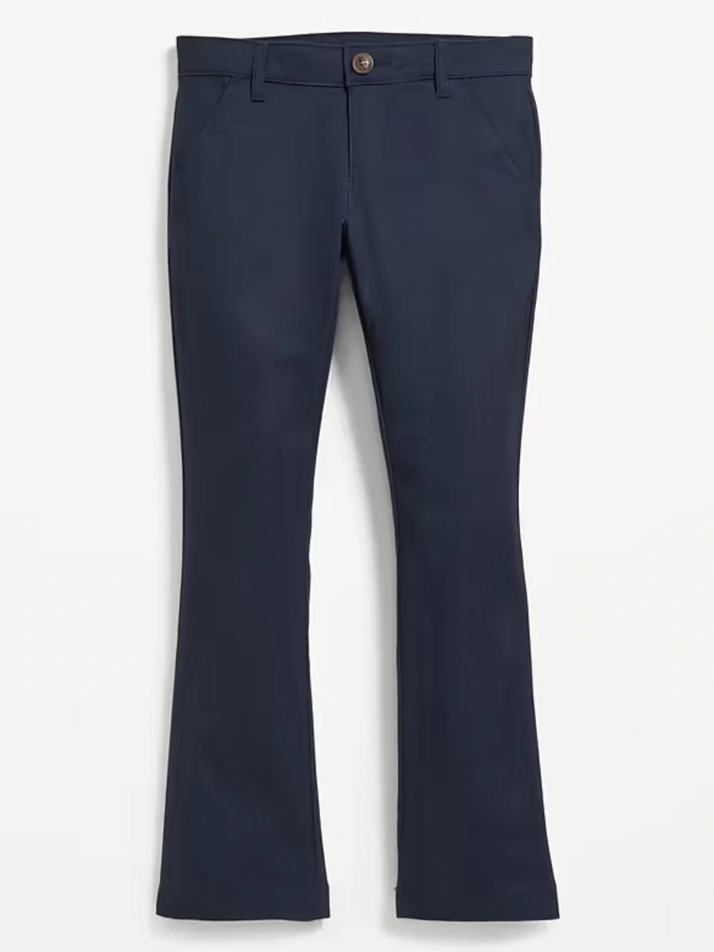 3 New Old Navy Girls Navy Boot cut Girl Uniform Pants